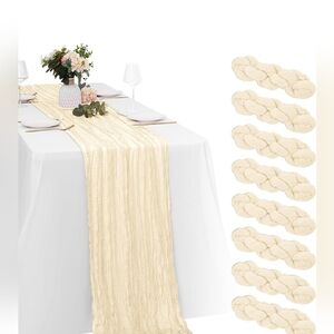 Ivory Table Runner